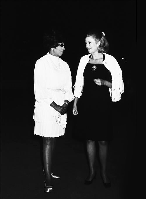 Grace Kelly et Joséphine Baker
