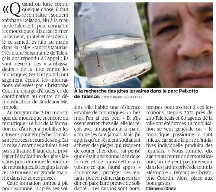 2022 06 26 SO Talence Les formations contre les moustiques continuent2