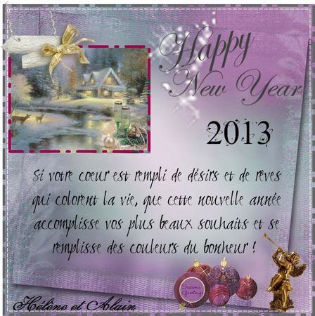 Bonne Année 2013