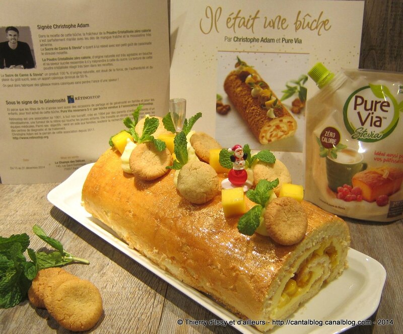 BUCHE PURE VIA DE CHRISTOPHE ADAM