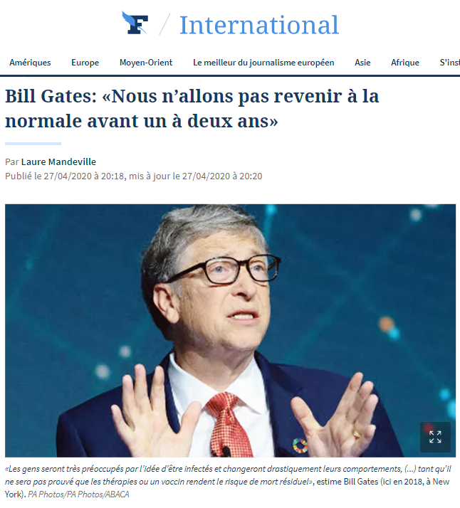 2022-05-31 20_02_29-Bill Gates_ «Nous n’allons pas revenir à la normale avant un à deux ans» - Opera