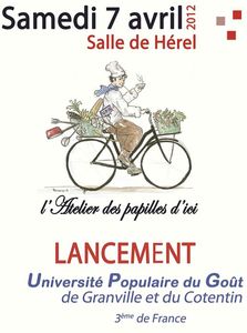 Université Populaire du Gout UPA Michel Onfray Granville avril 2012