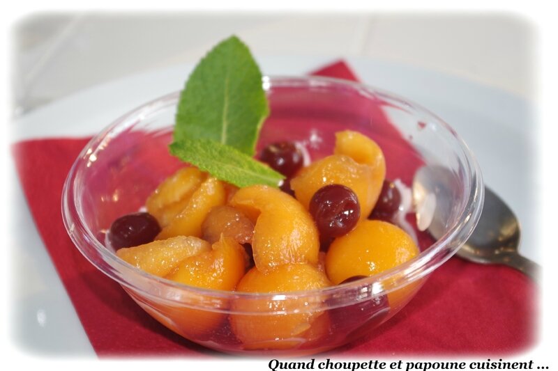 boules de melon aux griottines de Fougerolles-9681