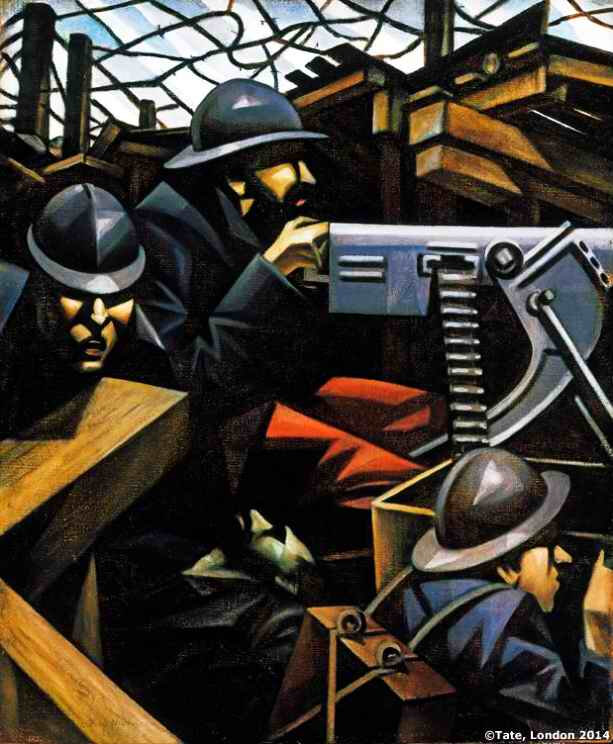Nevinson machine gun