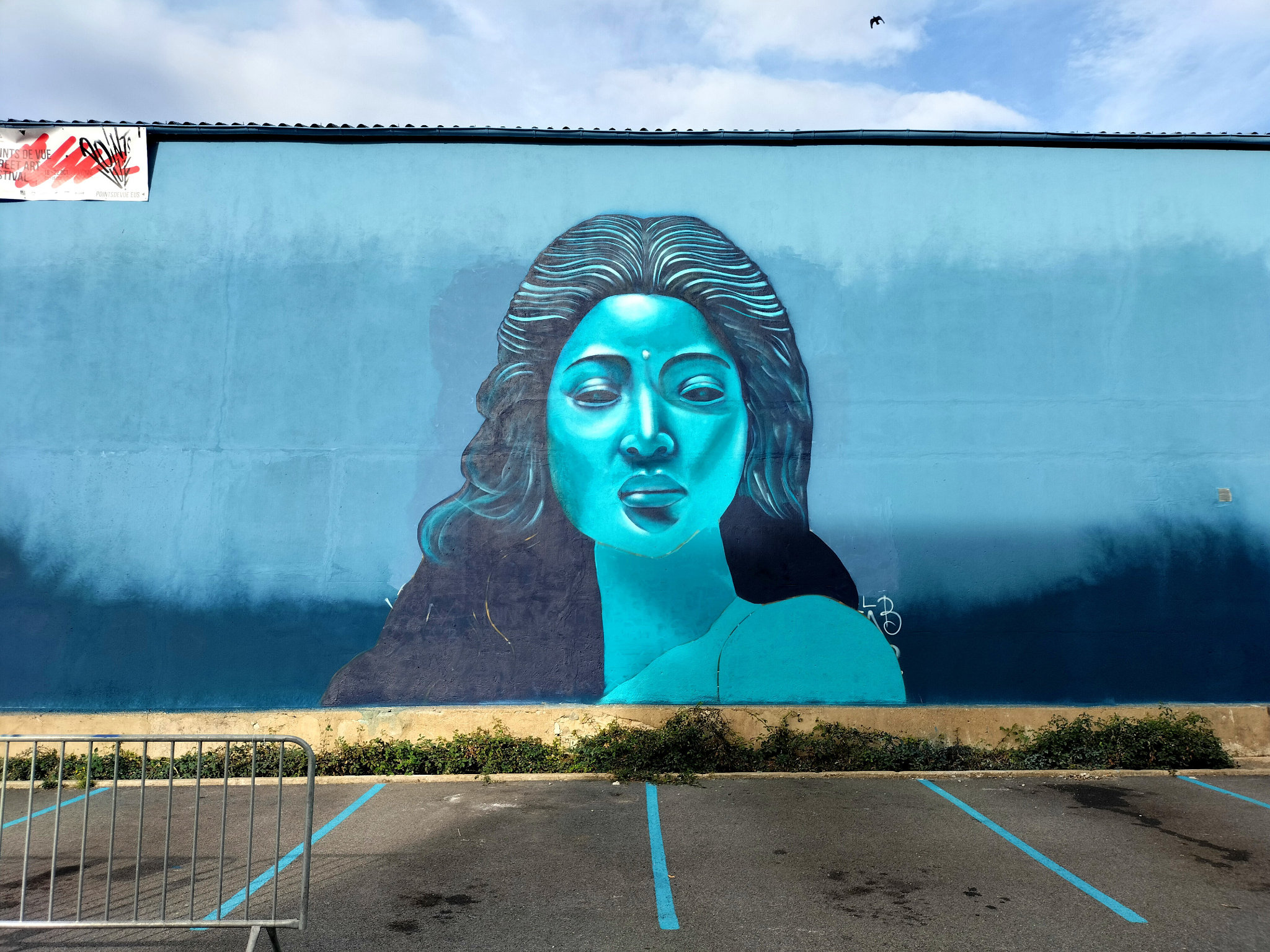 Bayonne, festival Points de vue street art 2023, avenue Dubrocq