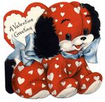 free_vintage_valentine_card_red_puppy_blue_bow