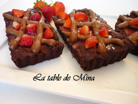 Tartelettes choco fraises recettes Tartelettes choco fraises