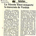 Les traversées de Verdun en nage avec palmes de <b>décembre</b> 1985 et <b>décembre</b> 1987