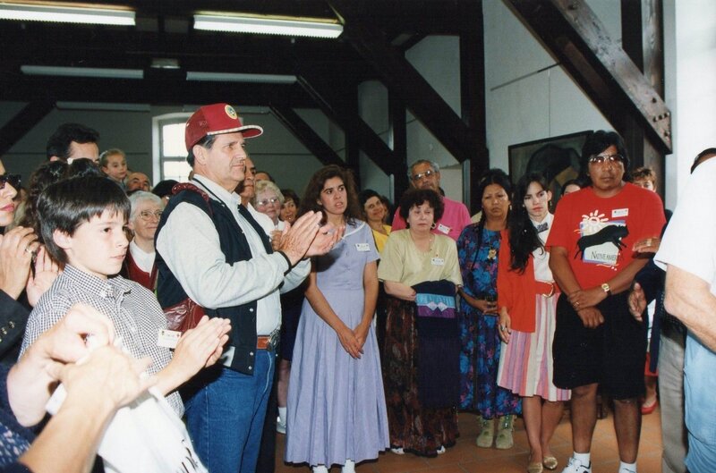 Montauban, 1992 - Vanessa Willams (robe bleue au centre)