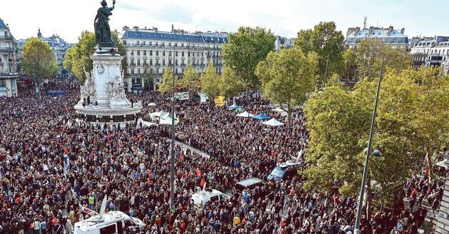 foule républicaine