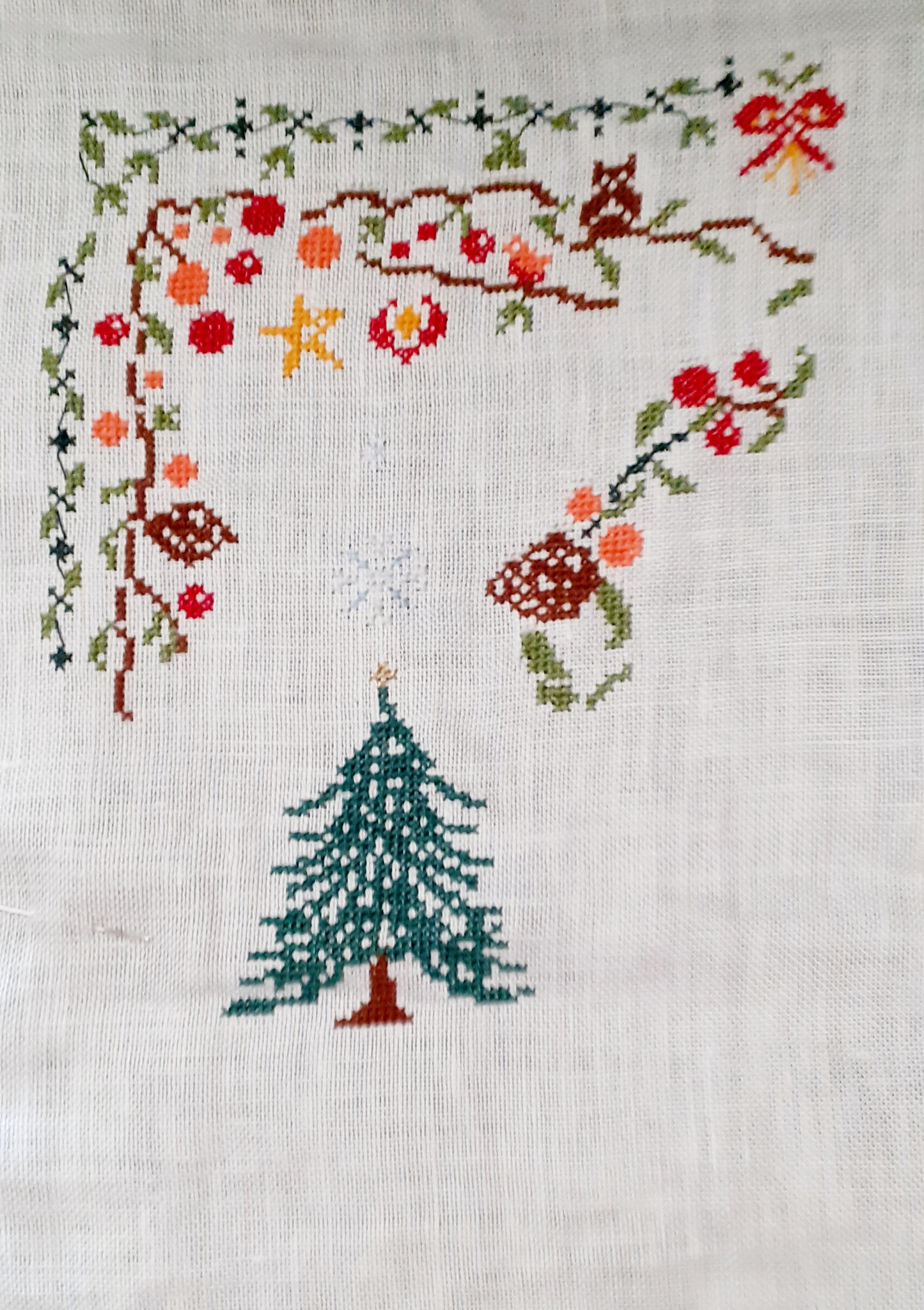 SAL un Petit Fil ma forêt d'hiver