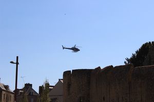 gendarmerie nationale Avranches Manche opération prévention sensibilisation hélicopère SAG Rennes 2013