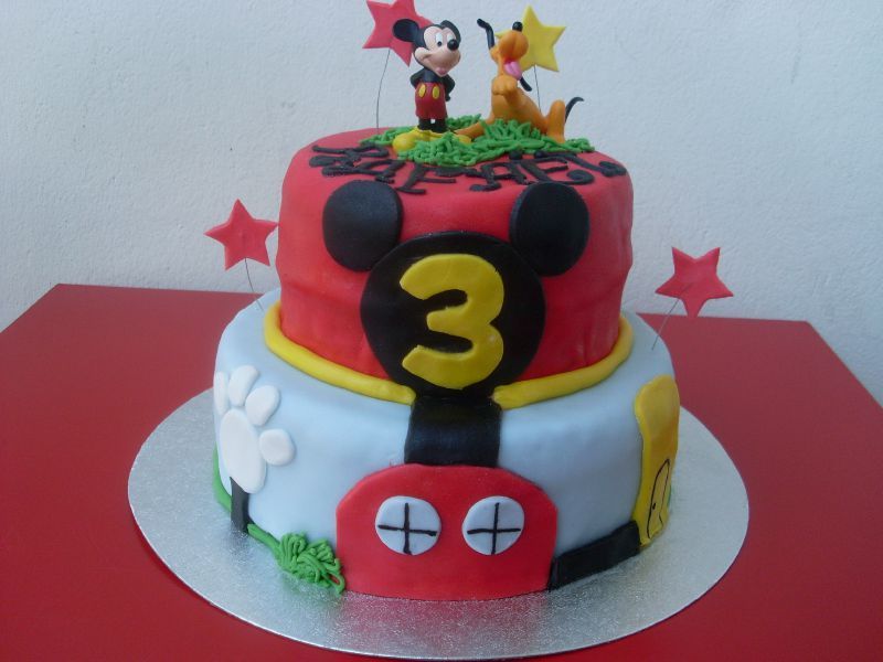 Gateau Anniversaire Mickey Facile Gallery