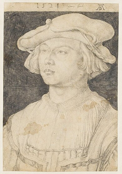 390px-Albrecht_Dürer_-_Presumed_portrait_of_Bernard_van_Orley