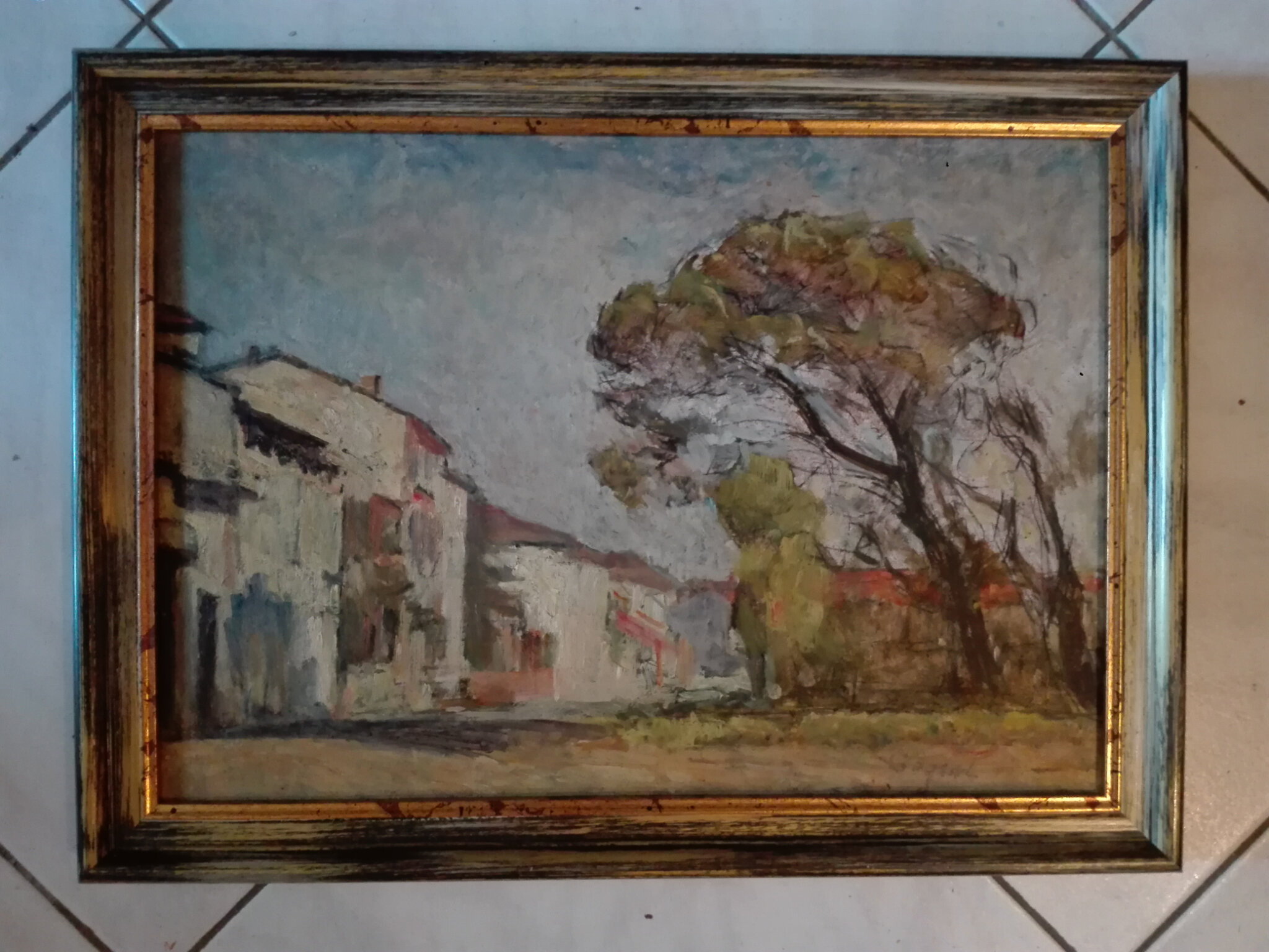 Scène de village