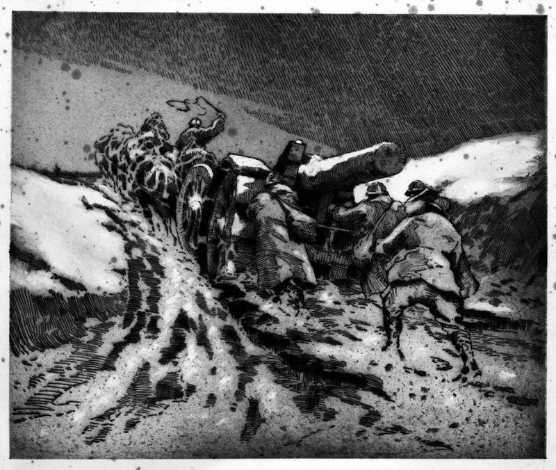 Batterie du 112e, artillerie lourde Louis Broquet