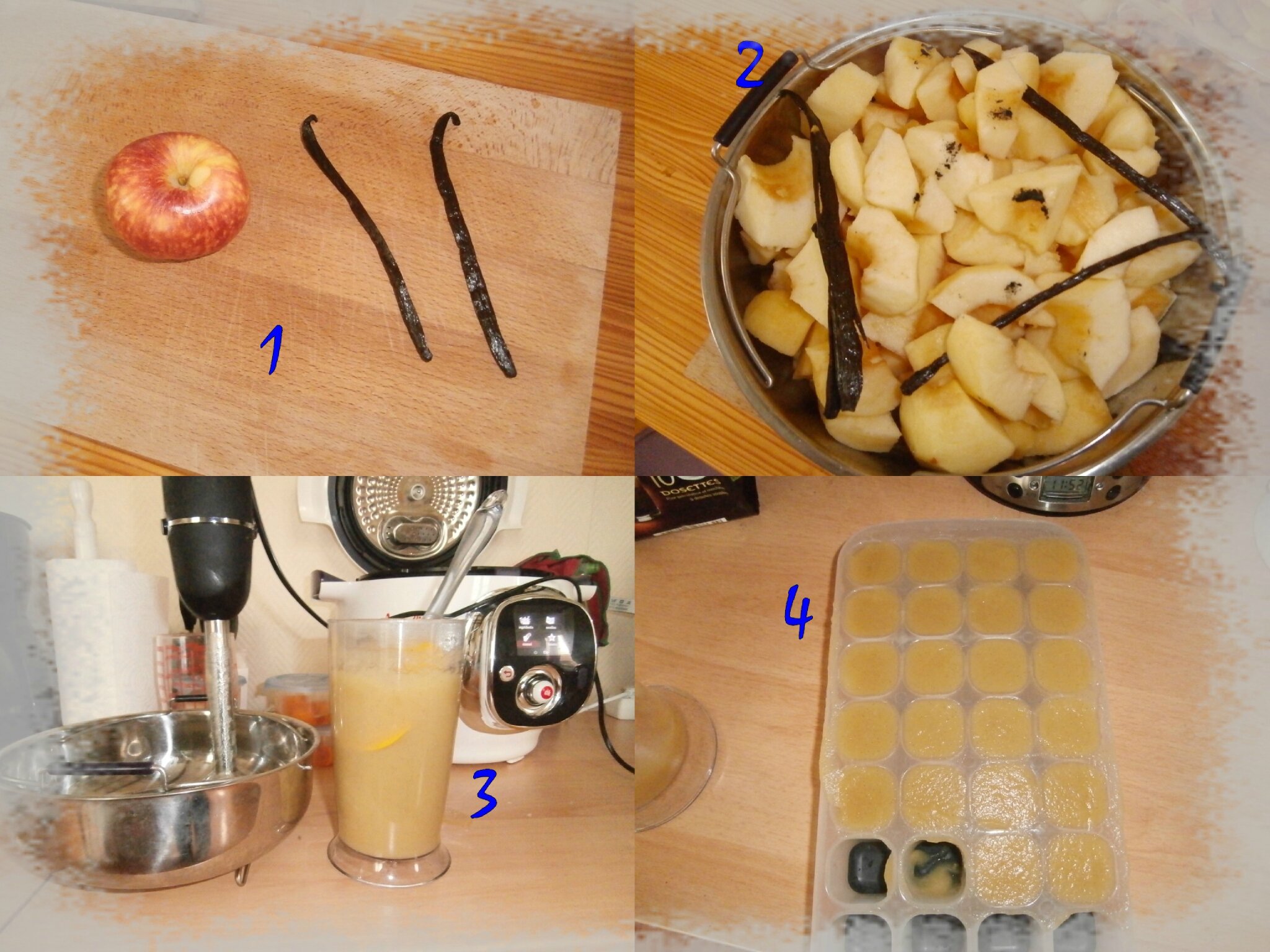 [RECETTE] Compote PommeVanille au Cookéo ( ou sans ) Mel et ses Twinous