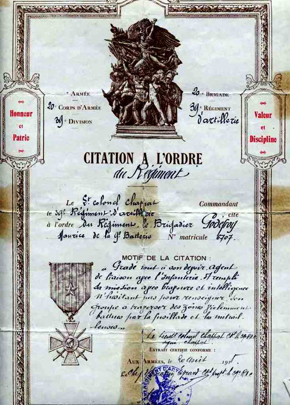 Citation à l ordre