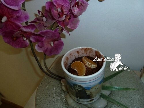 mug cake choco clémentine 08