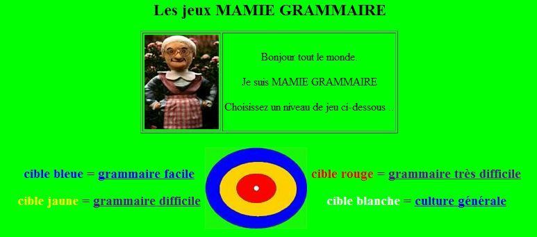 site grammaire nature