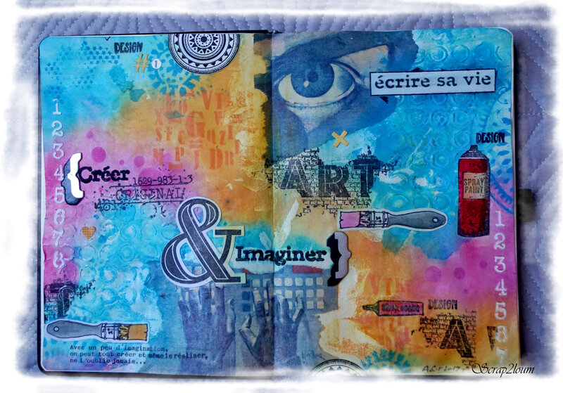 défi n°9 Art journal