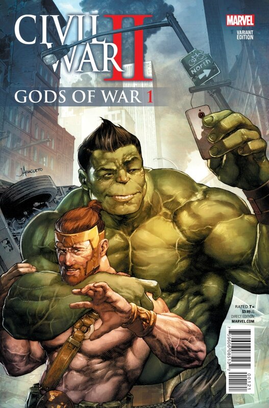 civil war II gods of war 1 anacleto variant