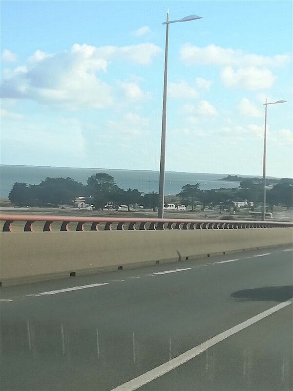 Arrivée Pont Île de ré
