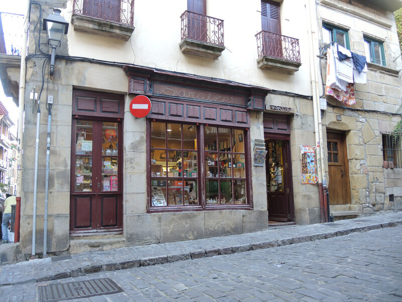 Hondarribia, rue Saint Nicolas, baratze(Espagne)