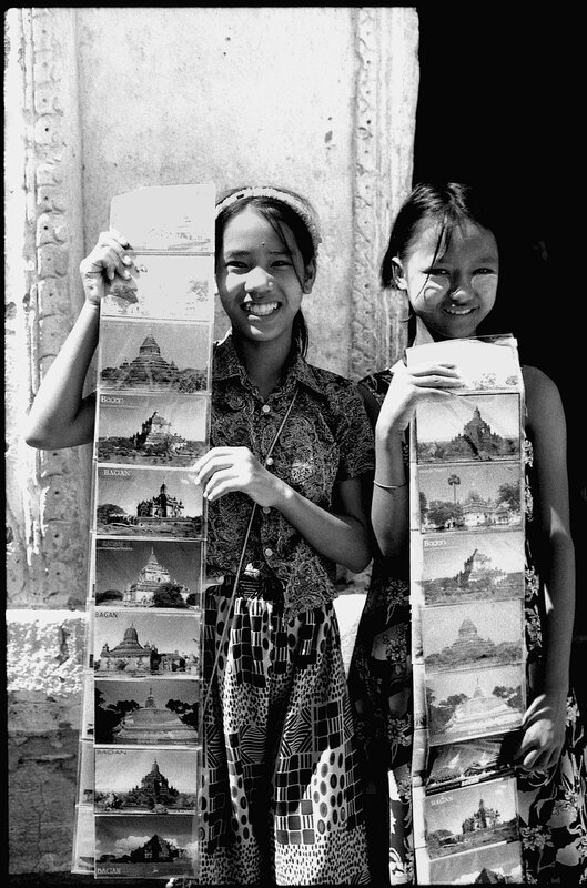 les petites Reines malicieuses de Bagan