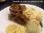 paupiette de ppoulet aux pommes et féta