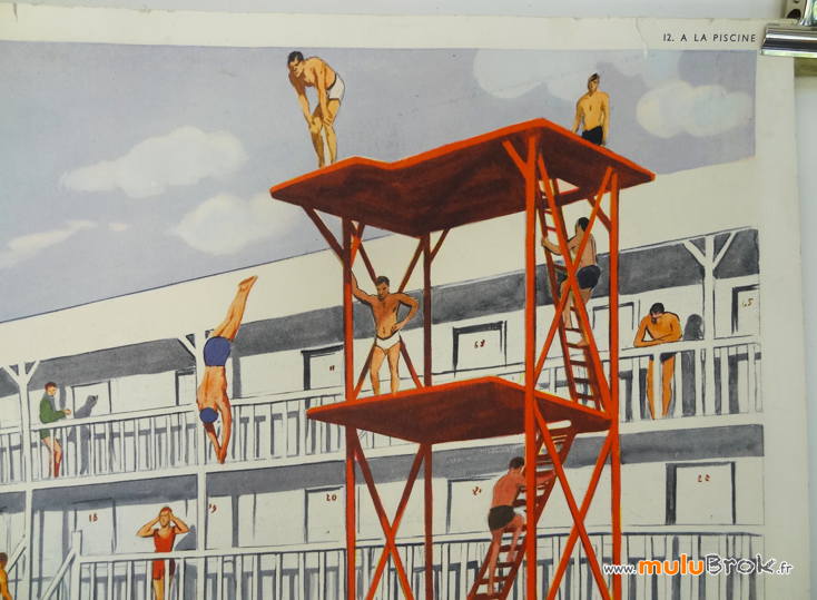Affiche-A-LA-PISCINE-4-Rossignol-muluBrok-Vintage