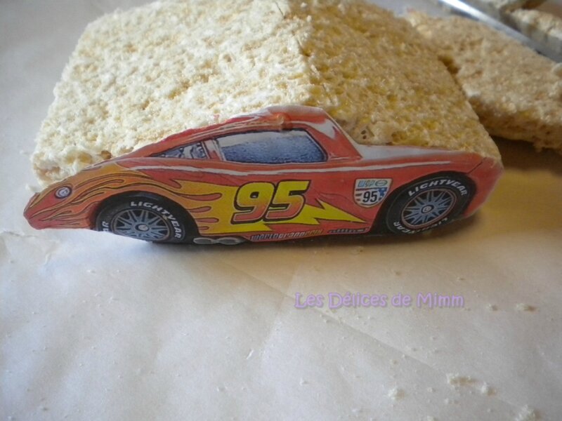 Voiture Flash Mcqueen (Cars) en RKT (tutoriel) 3