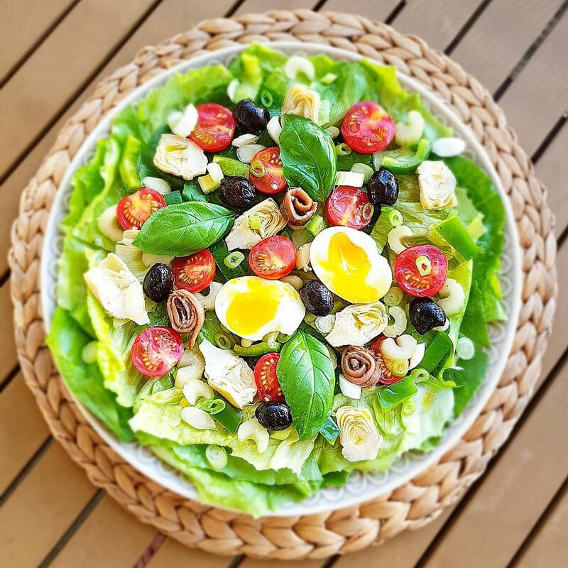 tous encuisine salade nicoise cyril lignac cathytutu