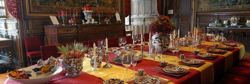 Chateau du Lude salle a manger