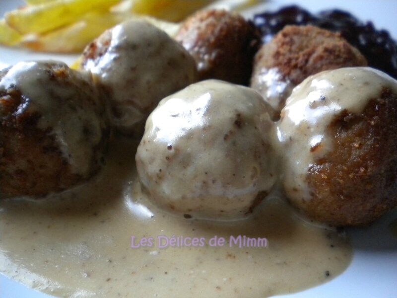 Boulettes de viande à la suédoise, sauce à la crème comme chez Ikea 4