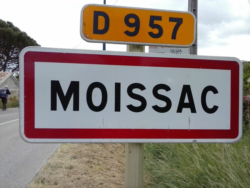 Moissac pancarte