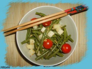 recettes entrees Salade aux 3 haricots