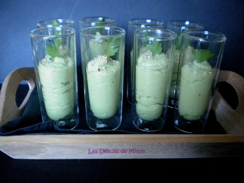 Mousse d’avocat et de truite fumée 2