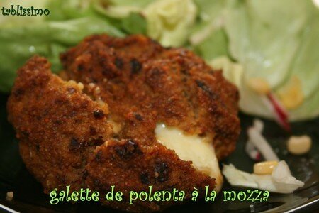 recettes plats POLENTA PIZZA