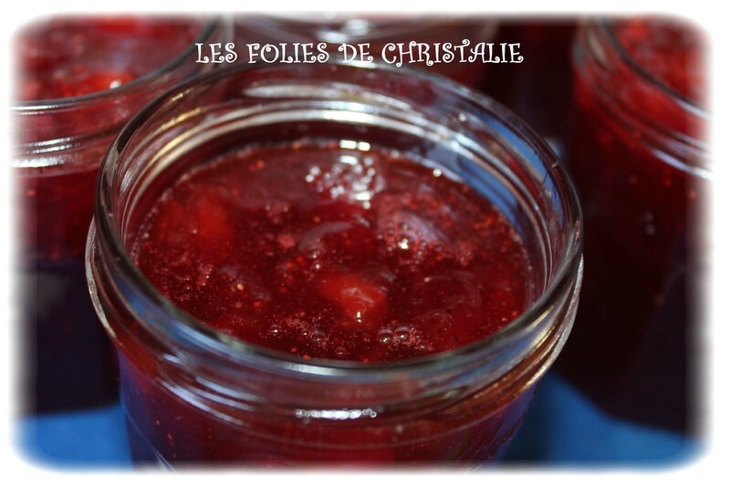 Confiture fraises 7