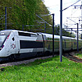 Le TGV Normand en Seine Maritime