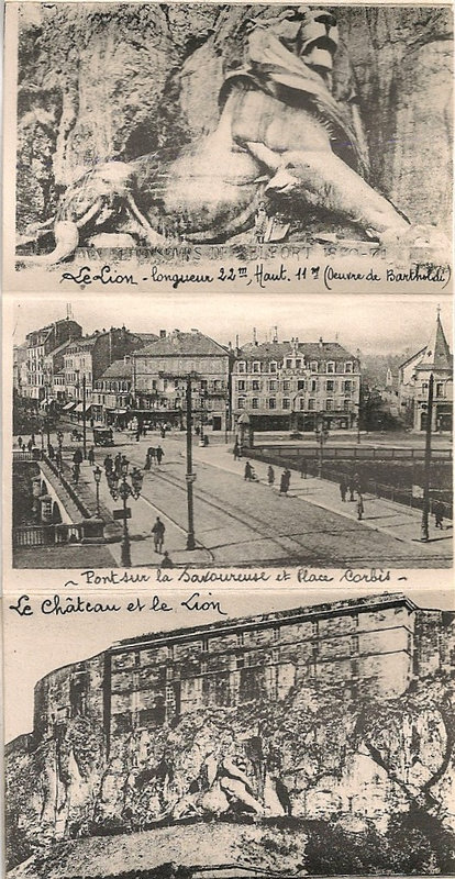 Belfort CPA Lion Carte Système R1R