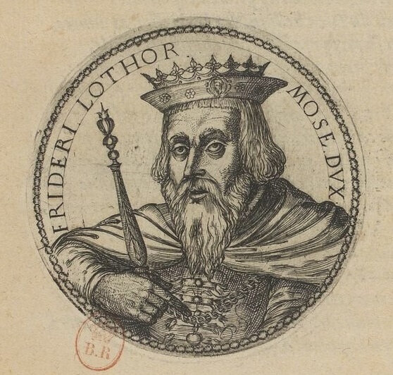Médaillon de Simon II (cliché gallica)