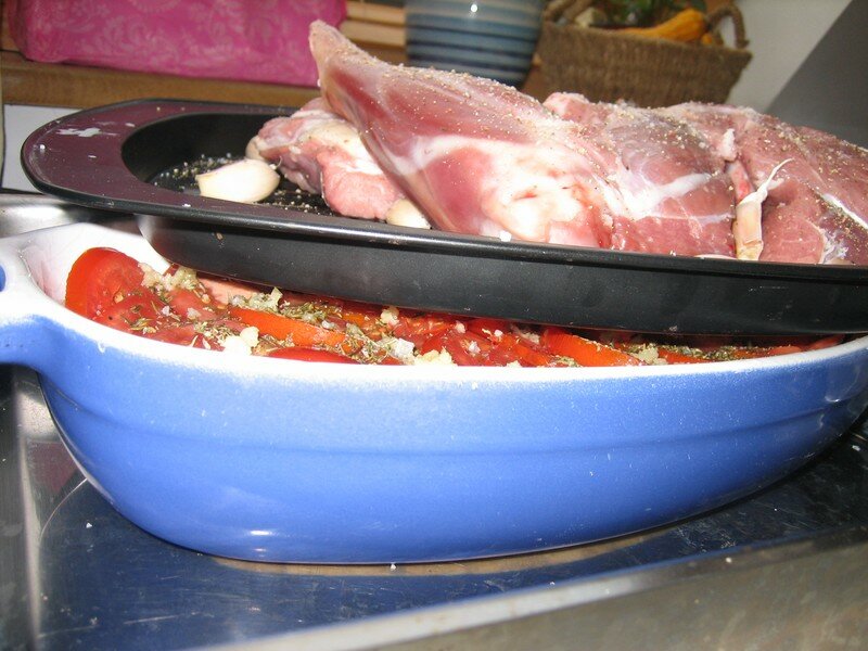 Gigot au gratin de Mr. Henri