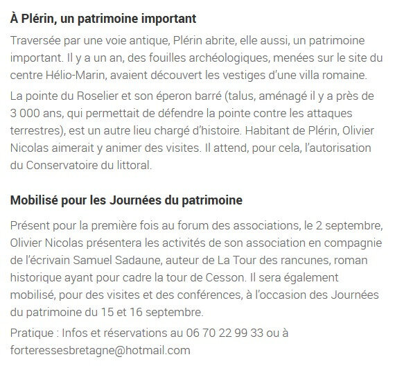 FORUM ASSOCIATIONS DE PLERIN 03