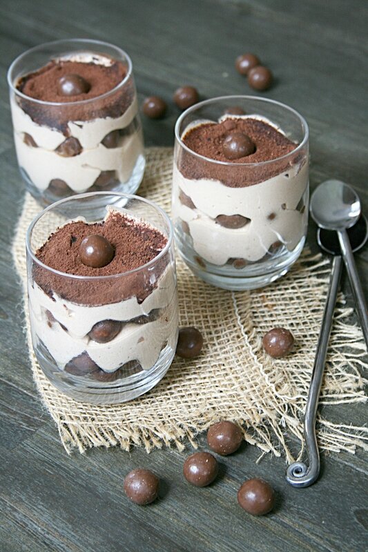 Tiramisu aux maltesers - passion culinaire