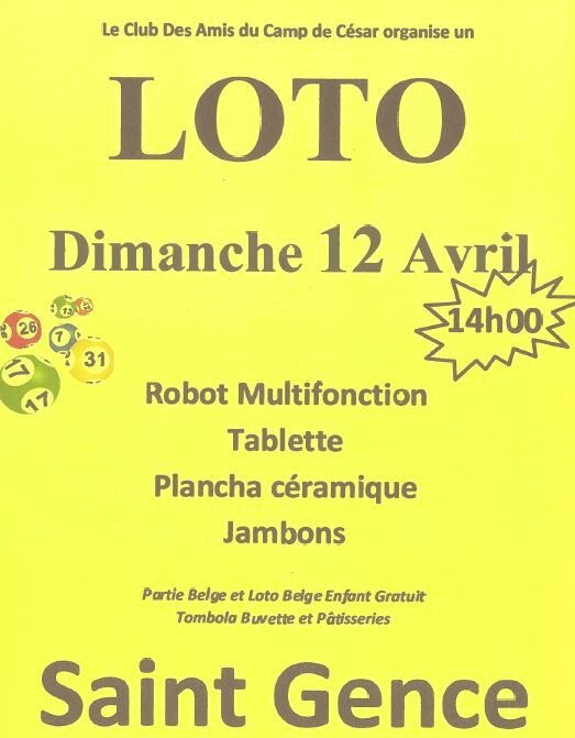 Loto AINES 12avril2015