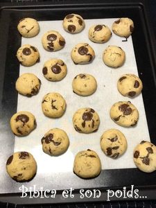 Cookies café noisettes aux pépites de chocolat