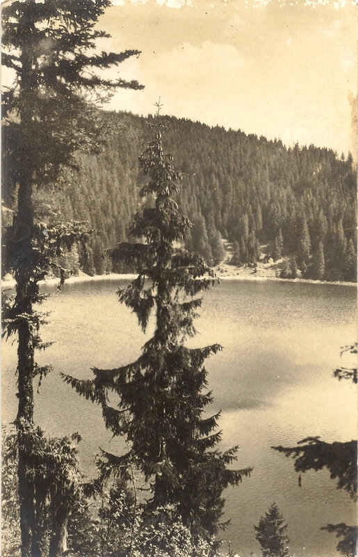 1937 Vallée de Munster lac de Soultzeren