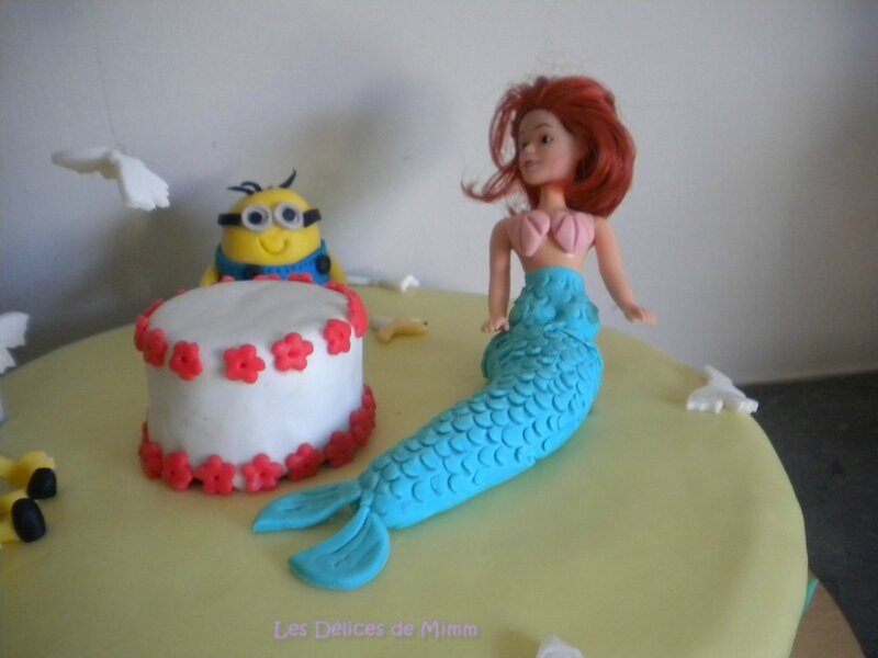 Gâteau Sous un nuage (Gravity cake) 4